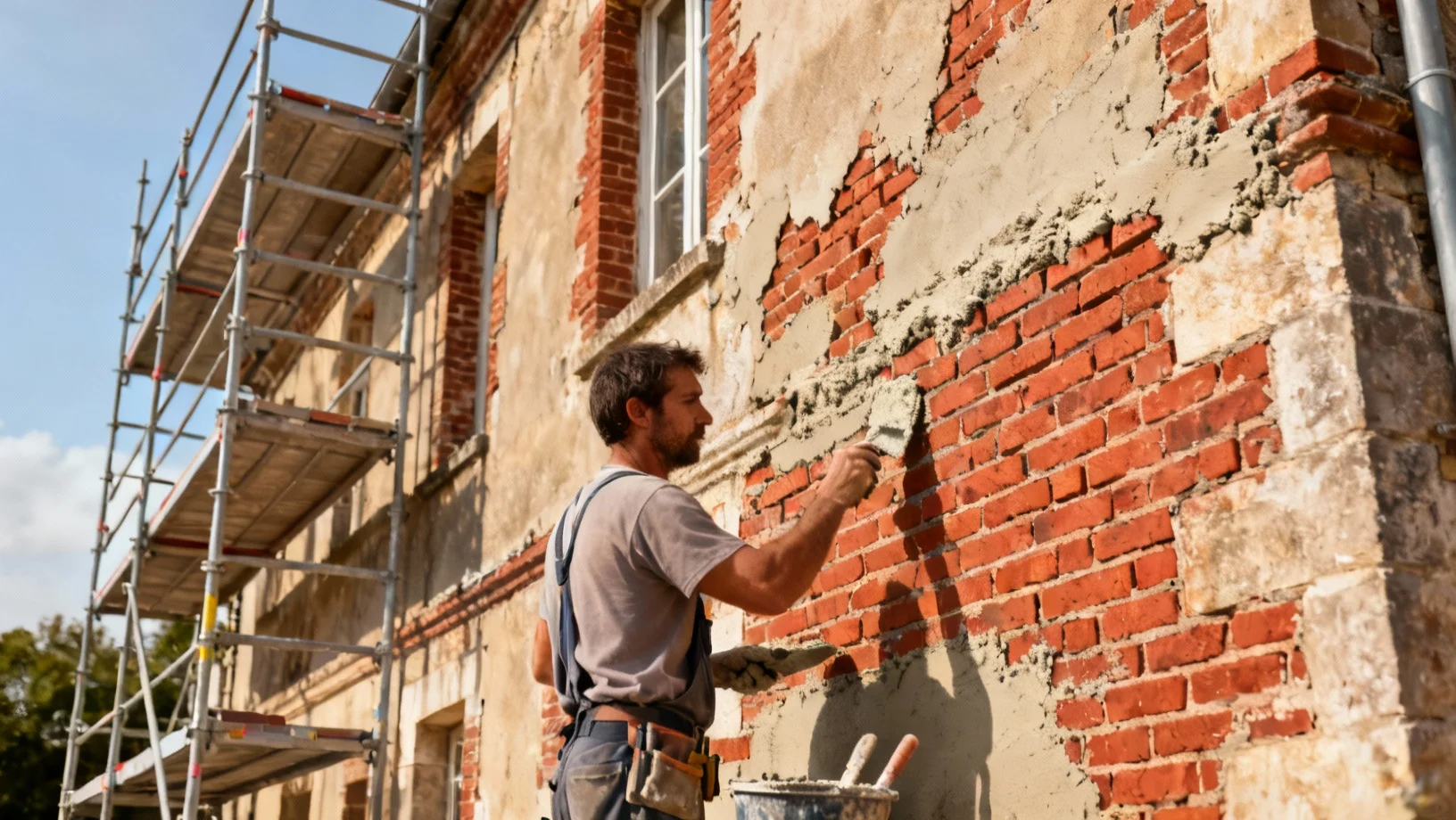Maison en briques à rénover : budget et techniques